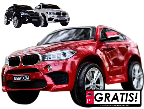 Auto na akumulator BMW X6M - wersja LAKIEROWANA