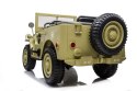 Pojazd Retro Wojskowy 4x4 Piaskowy 12V JH-101 WILLYS