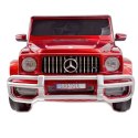 MERCEDES G63 AMG DLA 2 DZIECI, 24V, 4X4, MIĘKKIE KOŁA EVA, MIĘKKIE SIEDZENIE, LAKIER POLEROWANY FULL OPCJA/S-307