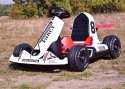 SZYBKI GOKART FANCY NA AKUMULATOR 12V, REGULOWANA - ROZSUWANA RAMA, SUPER ZABAWA\BDQ-8