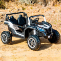 Auto na akumulator Buggy ATV Racing A032 Biały 4x4 24V7Ah 800W