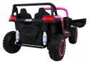 Autko na akumulator Buggy ATV Racing 4x4 Różowy 24V7Ah 800W