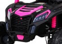 Autko na akumulator Buggy ATV Racing 4x4 Różowy 24V7Ah 800W