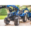 Falk Traktor na pedały New Holland z przyczepą oraz łyżką i koparką