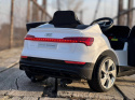 Auto na akumulator Audi E-Tron Sportback Biały 4x4 12V 9Ah - POWIĘKSZONY AKUMULATOR