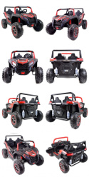 Autko na akumulator MEGA Buggy ATV Racing 4x4 Czerwony 24V 16Ah