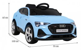 Auto na akumulator Audi E-Tron 4x4 Sportback Niebieski