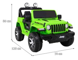 Pojazd Jeep Wrangler Rubicon Zielony