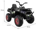 Quad na akumulator XMX607 ATV 4x4 Desert Moro