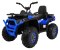 Quad na akumulator XMX607 ATV 4x4 Desert Niebieski