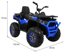 Quad na akumulator XMX607 ATV 4x4 Desert Niebieski