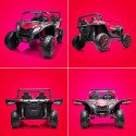 Auto na akumulator Buggy ATV Racing A032 Czerwony 4x4 24V7Ah 800W