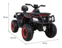 DUŻY QUAD NA AKUMULATOR XT-SPEED 4x90W 24V7Ah 60kg