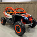 Pojazd Buggy CAN-AM Maverick 3 Turbo RR Pomarańczowy 4x200W 24V DK-CA001