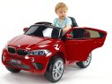 Pojazd BMW X6M Lakierowany Czerwony