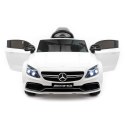 Auto na Akumulator Mercedes C63 Biały