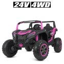 Pojazd Buggy ATV Racing 4x4 Różowy 24V 16Ah