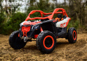 Pojazd Buggy CAN-AM Maverick 3 Turbo RR Pomarańczowy 4x200W 24V DK-CA001