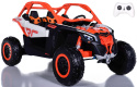 Pojazd Buggy CAN-AM Maverick 3 Turbo RR Pomarańczowy 4x200W 24V DK-CA001