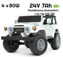 Auto na akumulator TOYOTA LAND CRUISER 24V 4x80W