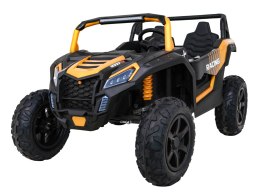 Buggy ATV Strong Racing dla 2 dzieci Biały + Silnik bezszczotkowy + Pompowane koła + Audio LED