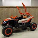 Pojazd Buggy CAN-AM Maverick 3 Turbo RR Pomarańczowy 4x200W 24V DK-CA001