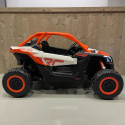 Pojazd Buggy CAN-AM Maverick 3 Turbo RR Pomarańczowy 4x200W 24V DK-CA001