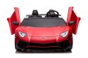 Auto na akumulator XXL Lamborghini Aventador SV STRONG 200W bezszczotkowy silnik 24V Szary / Srebrny