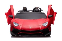 Auto na akumulator XXL Lamborghini Aventador SV STRONG 200W bezszczotkowy silnik 24V Szary / Srebrny