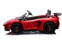 Auto na akumulator XXL Lamborghini Aventador SV STRONG 200W bezszczotkowy silnik 24V Szary / Srebrny