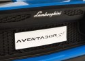 Auto na akumulator XXL Lamborghini Aventador SV STRONG 200W bezszczotkowy silnik 24V Niebieski