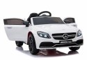 Auto na Akumulator Mercedes C63 Biały