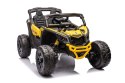 Auto Na Akumulator Buggy Can-am DK-CA003 Żółty 4x200W 24V7Ah