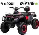 DUŻY QUAD NA AKUMULATOR XT-SPEED 4x90W 24V7Ah 60kg