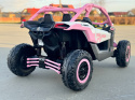 Pojazd Buggy CAN-AM Maverick Turbo RR 4x200W 2x24V7Ah Różowy