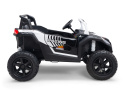 Buggy ATV Strong Racing dla 2 dzieci + Silnik bezszczotkowy + Pompowane koła + Audio LED BIAŁY