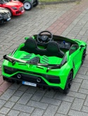 LICENCJONOWANY LAMBORGHINI AVENTADOR SVJ DLA 2 DZIECI, FUNKCJA DRIFTU MIĘKKIE SIEDZENIE, MIĘKKIE KOŁA/SX2028 2x300W