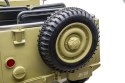 Pojazd Retro Wojskowy 4x4 Piaskowy 24V JH-101 WILLYS