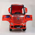 Mercedes Actros + naczepa Czerwony