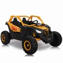 Auto na akumulator Buggy SR SUPER 66 24V 4x4 Żółty