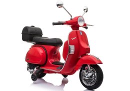 Skuter na Akumulator Vespa Czerwony