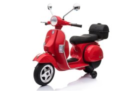 Skuter na Akumulator Vespa Czerwony