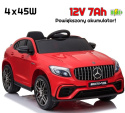 Auto na Akumulator Mercedes GLC 63S Czerwony