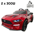 Licencjonowany FORD Mustang LAKIER METALIC z funkcją DRIFTU 24V - NOWOŚĆ/SX2038