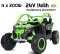 Pojazd Buggy CAN-AM Maverick 3 Turbo RR Zielony 4x200W 24V DK-CA001