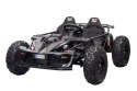 Wielkie BUGGY 2os. GENERAL do 150KG gokart do 25km/h Czarny