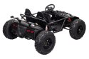 Wielkie BUGGY 2os. GENERAL do 150KG gokart do 25km/h Czarny