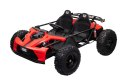 Wielkie BUGGY 2os. GENERAL do 150KG gokart do 25km/h Czerwony