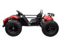 Wielkie BUGGY 2os. GENERAL do 150KG gokart do 25km/h Czerwony