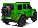 Auto na akumulator Mercedes Benz G63 AMG GIGANT XXL + PANEL MP4 4x200W 24V Zielony LAKIER MAT